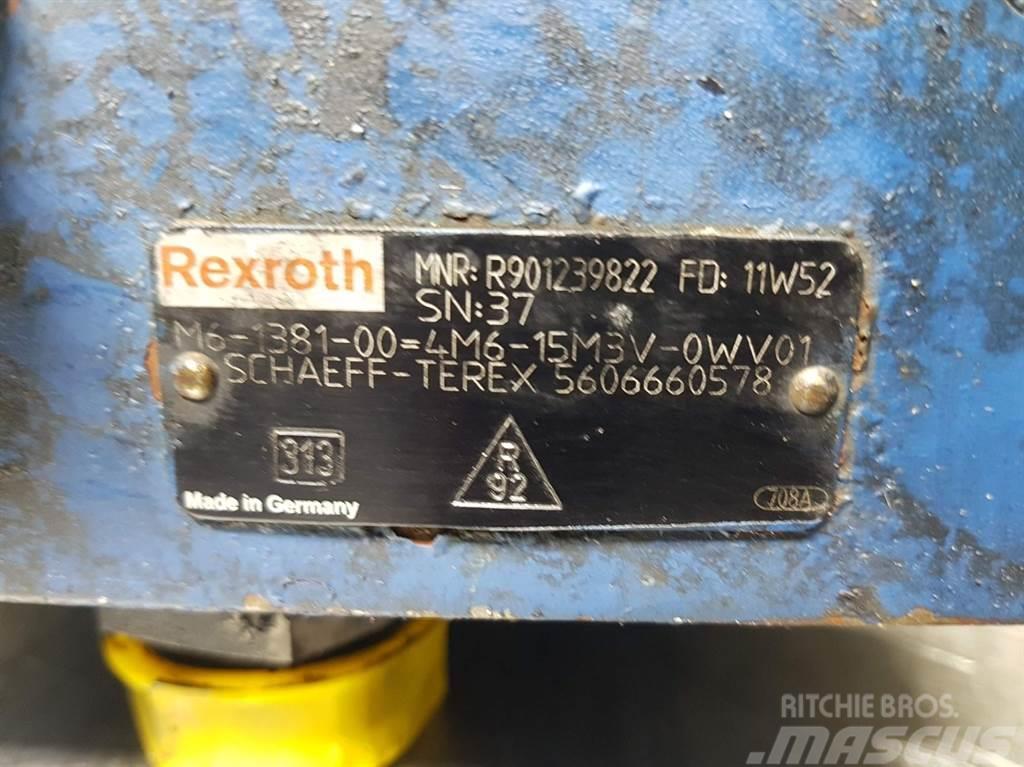 Terex TL260-Rexroth M6-1381-00=4M6-R901239822-Valve Hidráulicos