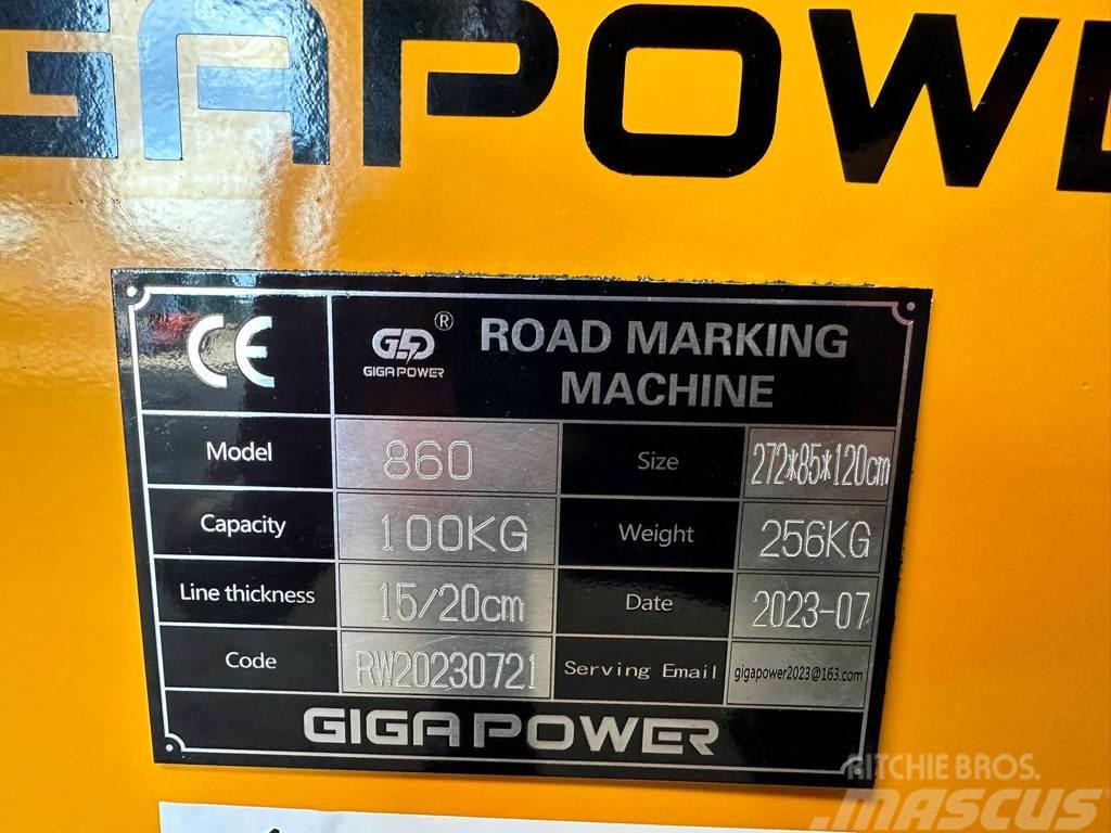  Giga power Road Marking Machine Coches