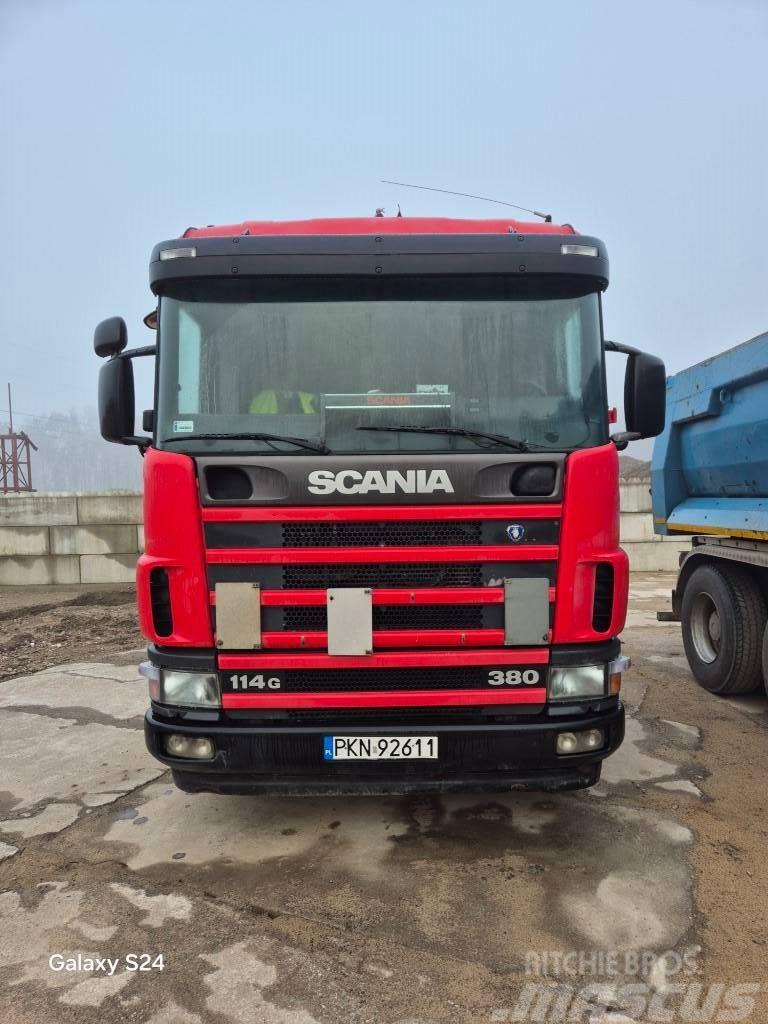 Scania 114L 380 Camiones portacontenedores