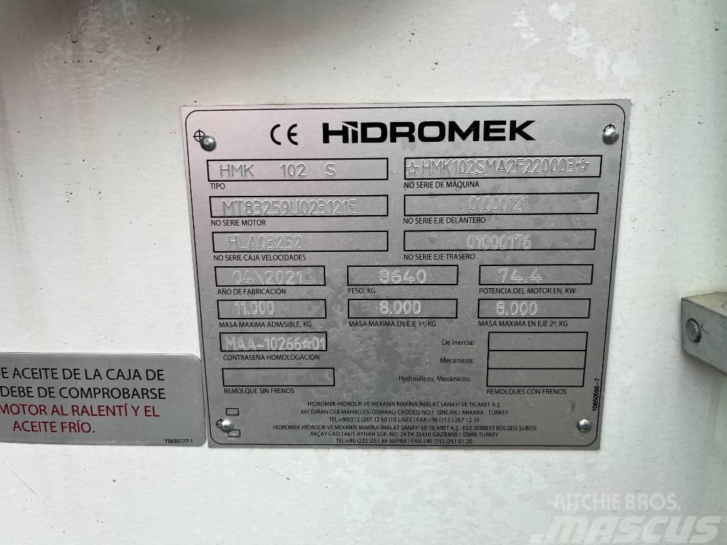 Hidromek 102s Alpha Cargadoras sobre ruedas