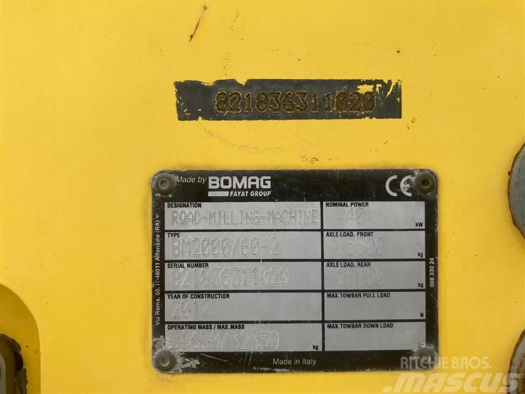 Bomag BM 2200/60-2 Máquinas moledoras de asfalto en frío