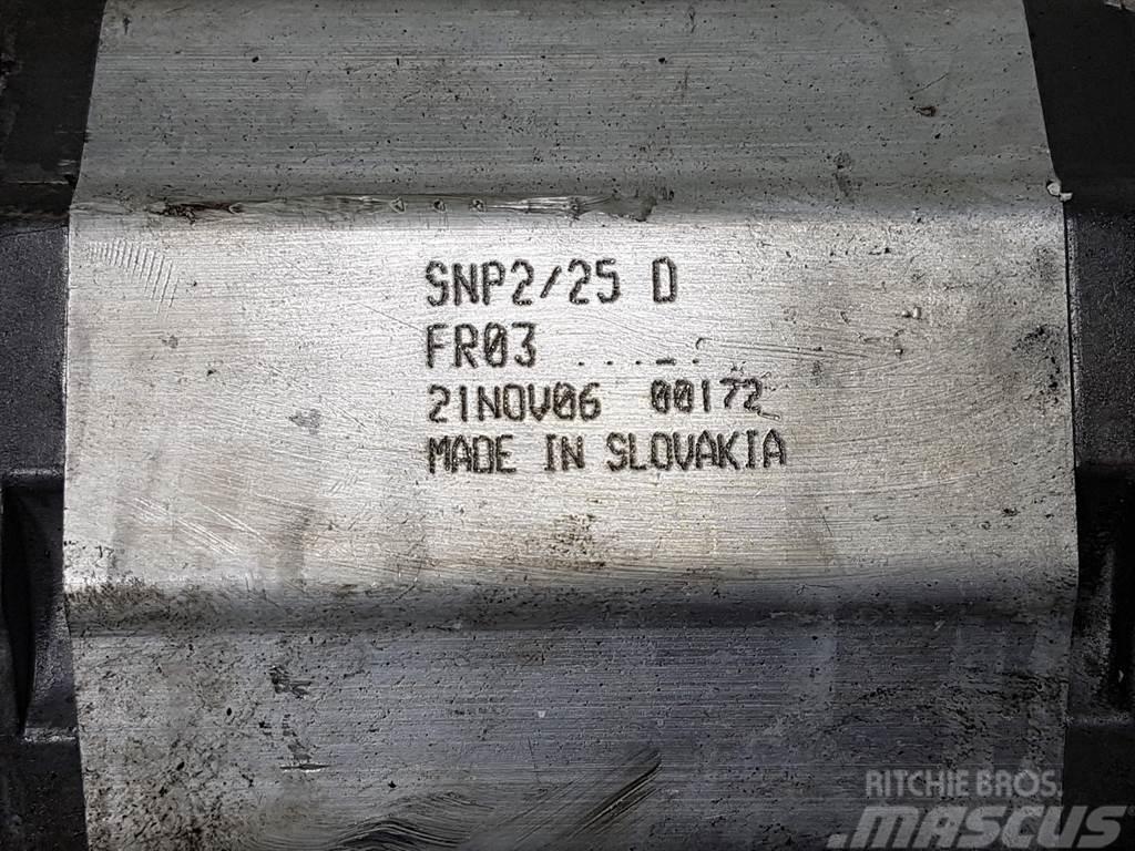 Sauer Danfoss SNW2NN/025RNA6-211.20.305.00-Gearpump/Zahnradpumpe Hidráulicos