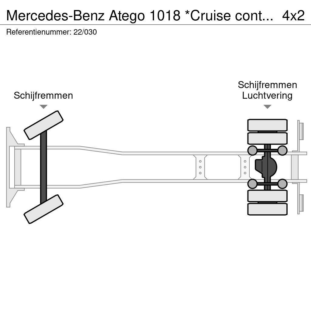 Mercedes-Benz Atego 1018 *Cruise control*Airco*Achteruitrijcamer Camiones de ganado