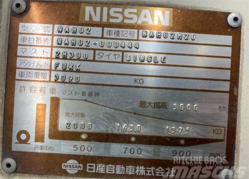 Nissan NP40 Otras carretillas elevadoras