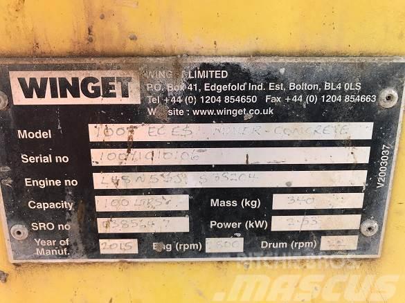 Winget 100TEC ES MIXER Mezcladoras de cemento y hormigón
