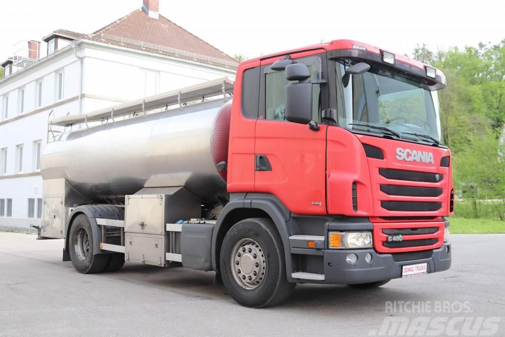 Scania G480 E6 Milch Isoliert 11.000L 3 Kammern Pumpe Camiones cisterna