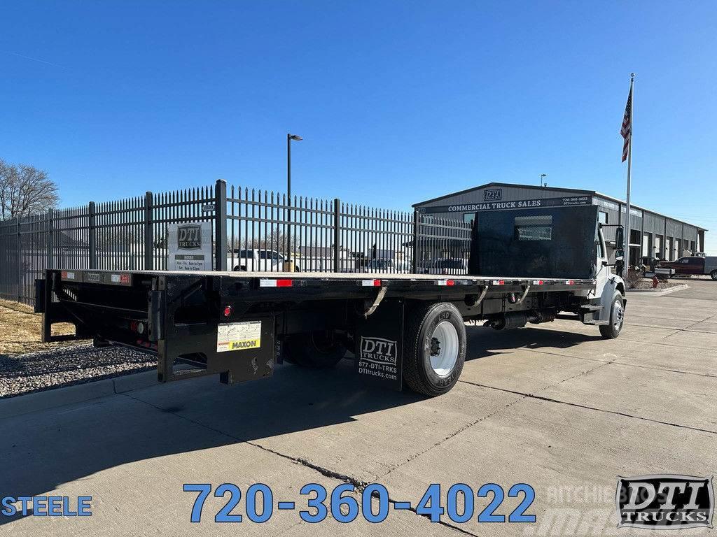 Freightliner M2-106 26' Flatbed With Lift Gate Camiones plataforma