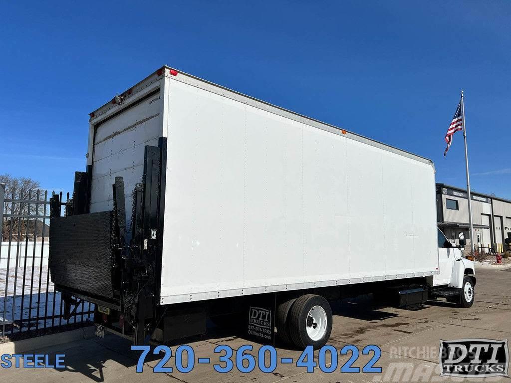 GMC C5500 24' Box Truck With Lift Gate Camiones caja cerrada