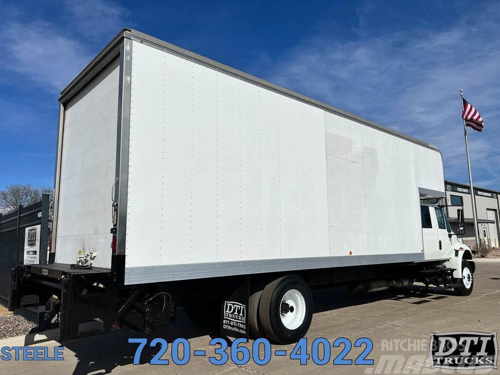 International 4300 24' Crew Cab Box Truck 112k Miles Camiones caja cerrada