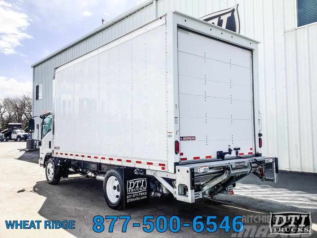Isuzu NPR HD 16'L Box Truck, Gas, Auto, Lift Gate Camiones caja cerrada