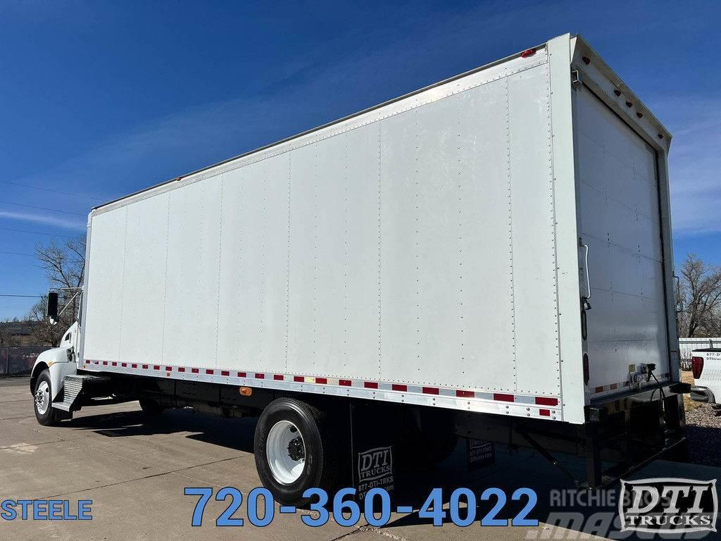 Kenworth T270 26' Box Truck With Curb Side Door Camiones caja cerrada