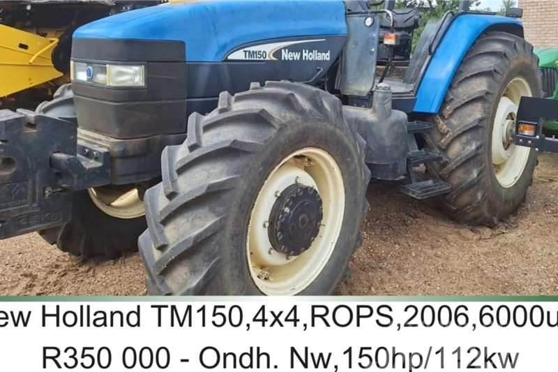 New Holland TM 150 - ROPS - 150hp / 112kw Tractores