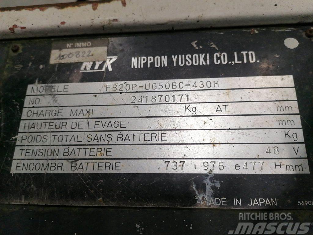  NYK FB20P-UG50BC-430M Carretillas de horquilla eléctrica
