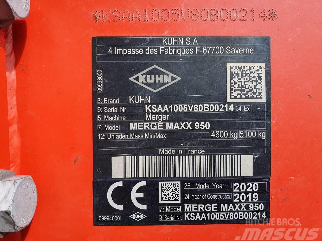 Kuhn Merge Maxx 950 Segadoras hileradoras