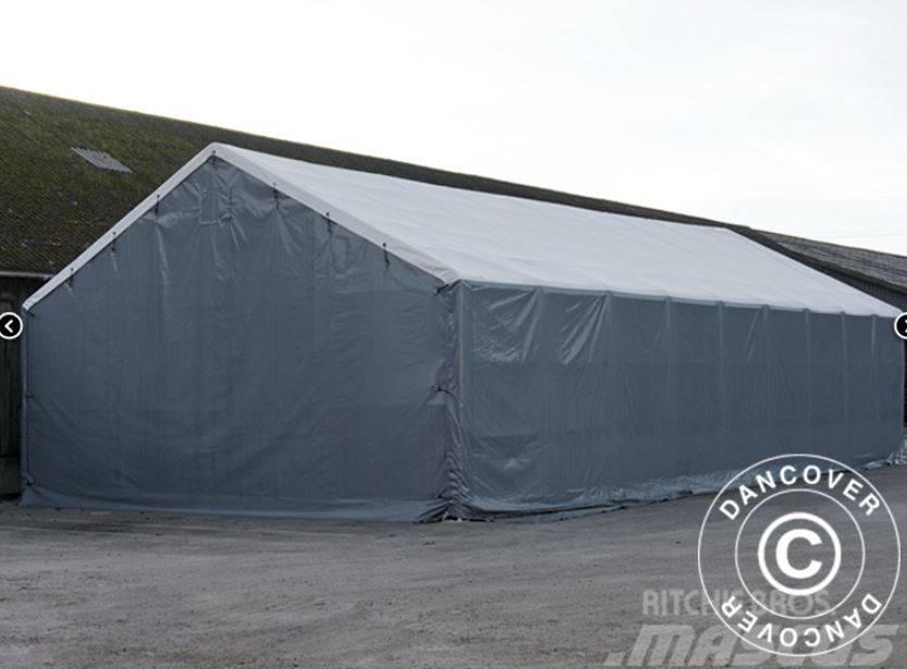 Dancover Storage Shelter Titanium 7x14x2,5x4,2m PVC Telthal Otros equipamientos de construcción
