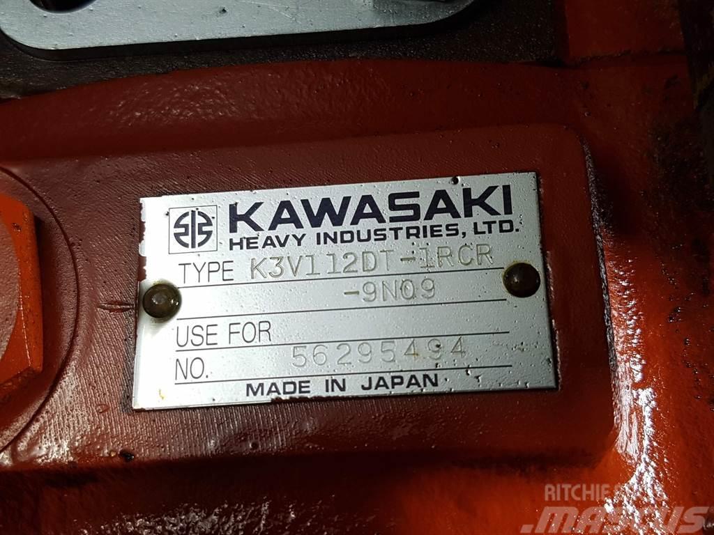 Kawasaki K3V112DT-1RCR-9N09 - Load sensing pump Hidráulicos