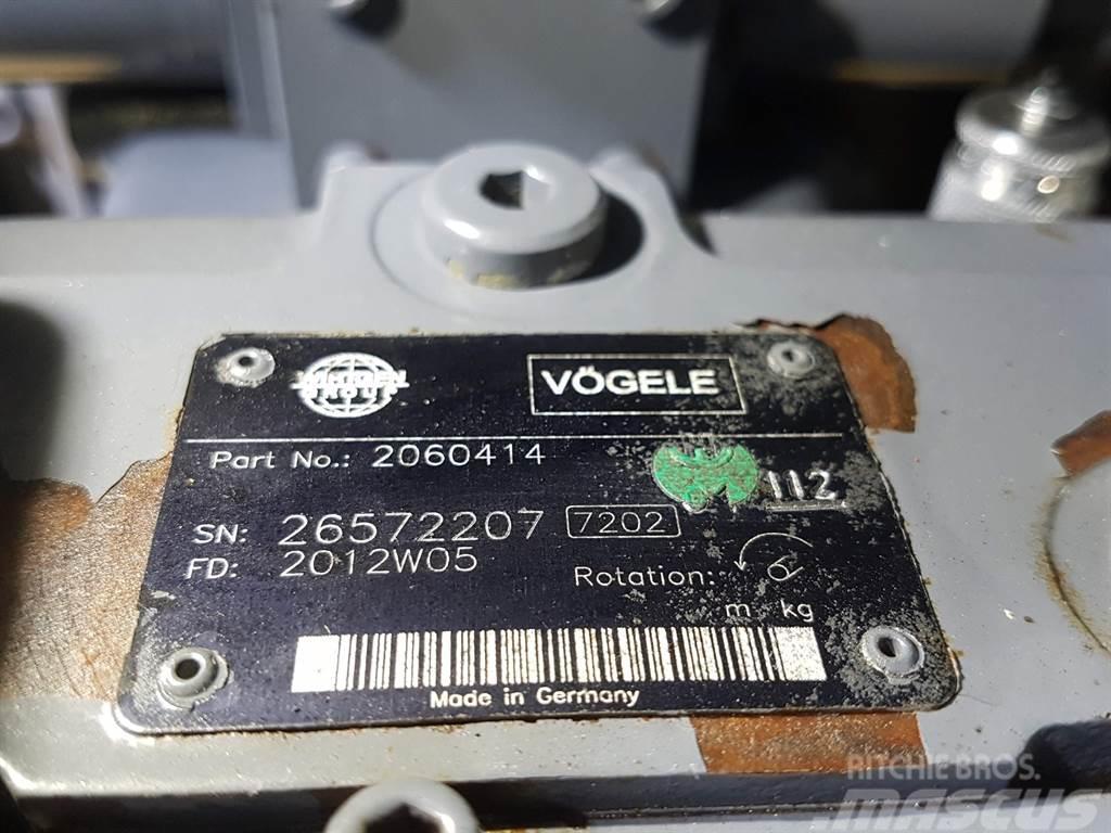 Vögele 2060414 (A10VG45+A10VG28) - Drive pump/Fahrpumpe/R Hidráulicos