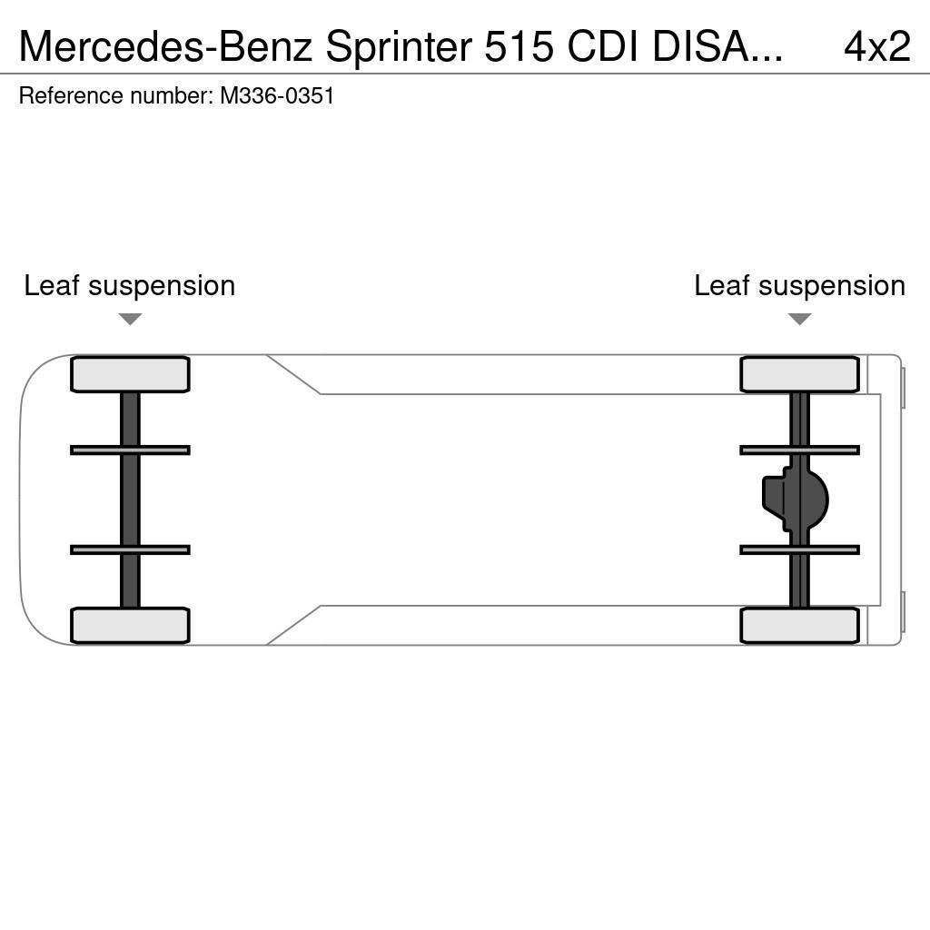 Mercedes-Benz Sprinter 515 CDI DISABLED RAMP Mini autobuses