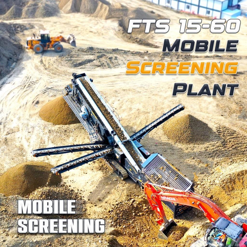 Fabo FTS 15-60 MOBILE SCREENING PLANT 500-600 TPH Trituradoras
