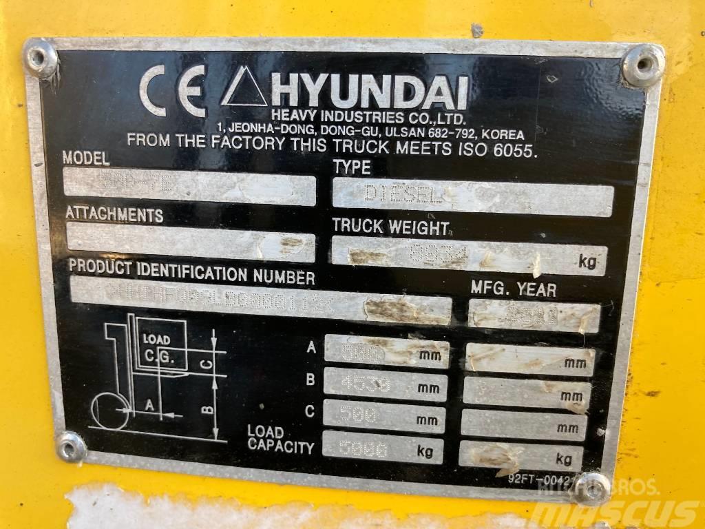 Hyundai 50 D-7 E Carretillas diesel