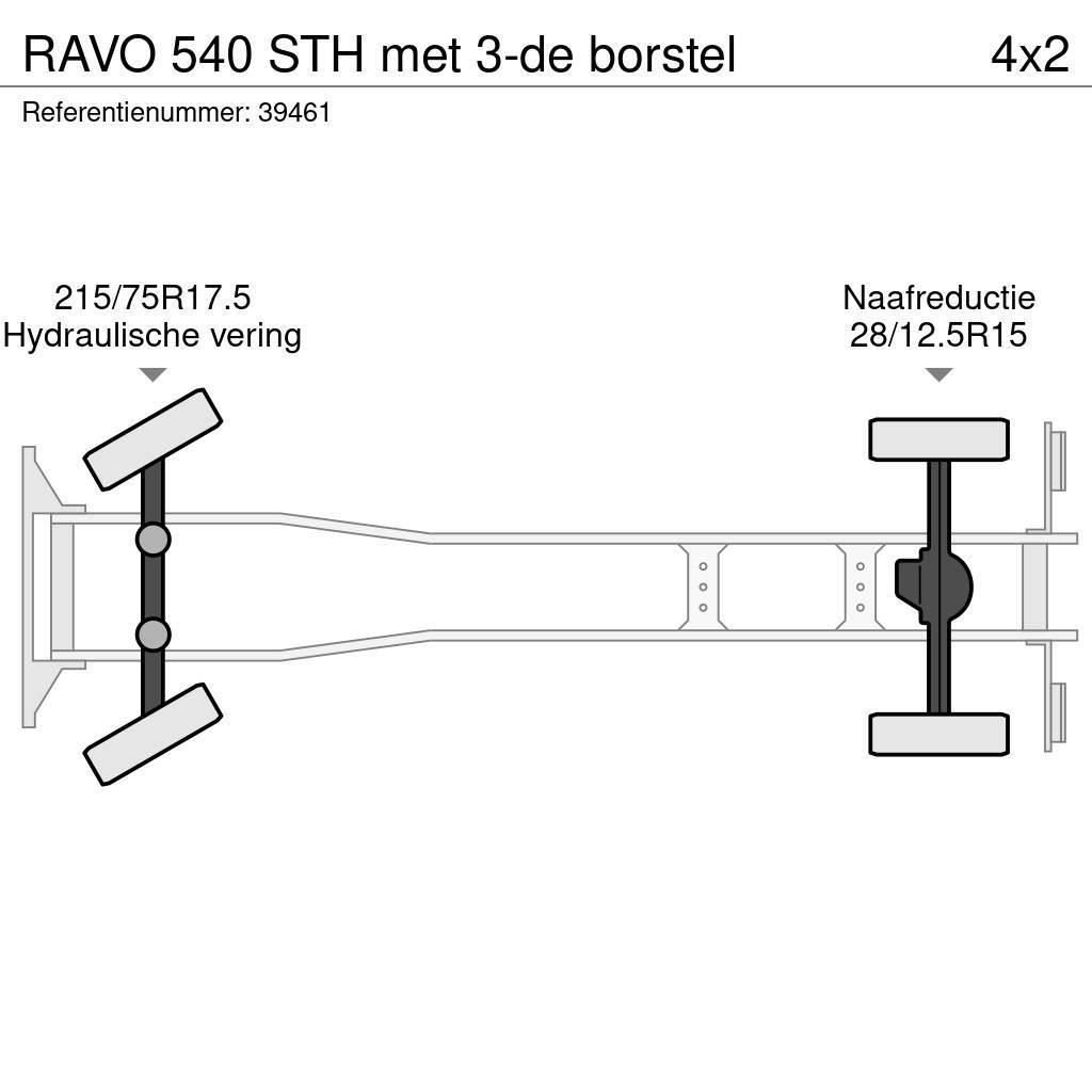 Ravo 540 STH met 3-de borstel Otros tipos de vehículo de asistencia