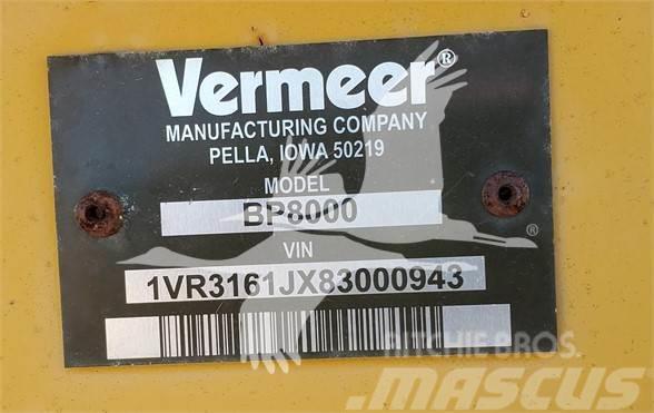 Vermeer BP8000 Otros equipos usados para la recolección de forraje