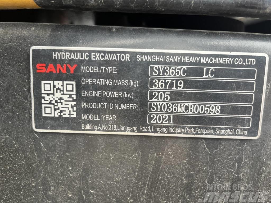 Sany SY365C Excavadoras de cadenas