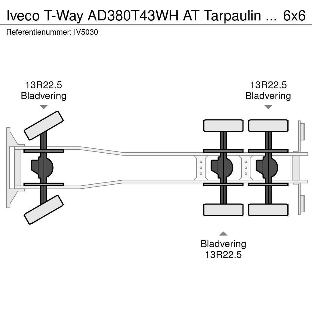 Iveco T-Way AD380T43WH AT Tarpaulin / Canvas Box Truck ( Camión con caja abierta