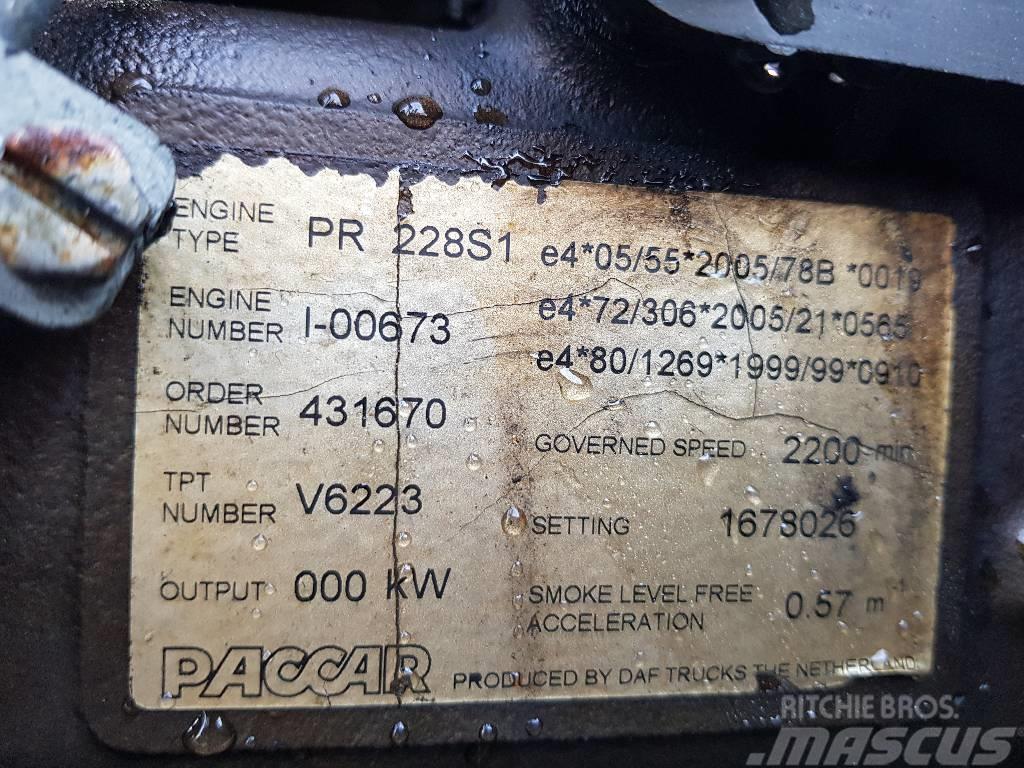 Paccar PR228S1 Motores