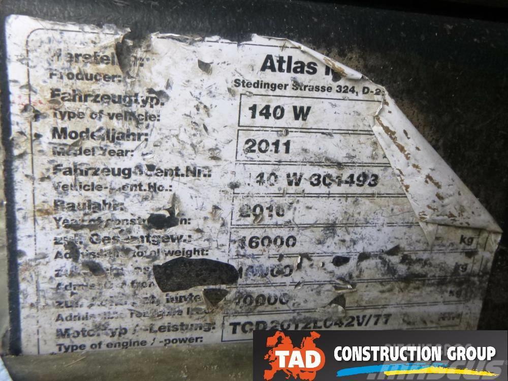 Atlas 140 W Excavadoras de ruedas
