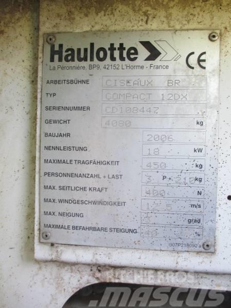 Haulotte Compact 12 DX Plataformas tijera