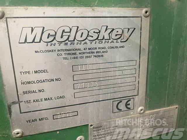 McCloskey J40 Trituradoras móviles