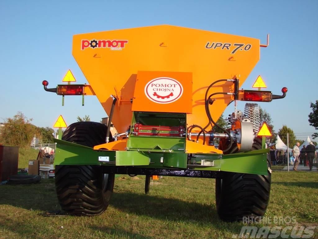 Pomot UPR 7 T fertilizer and lime spreader Abonadoras