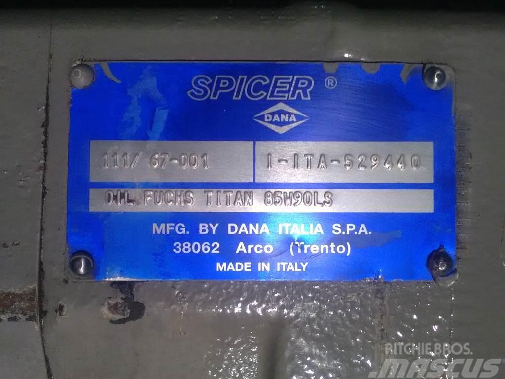 Spicer Dana 111/67-001 - Atlas 75 S - Axle Ejes