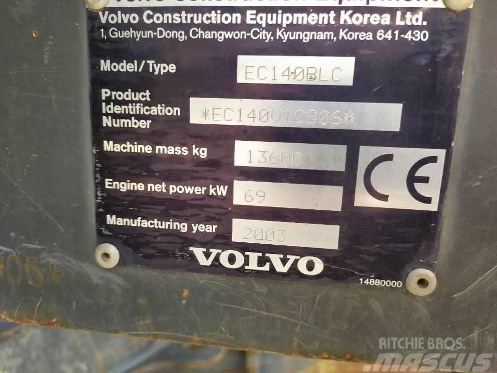 Volvo EC 140 B LC Excavadoras de cadenas