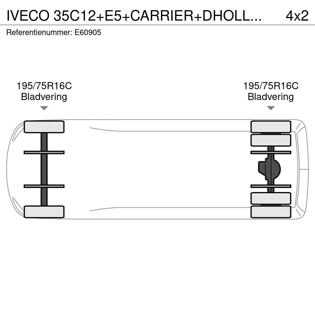 Iveco 35C12+E5+CARRIER+DHOLLANDIA Furgonetas frigoríficas/isotermas