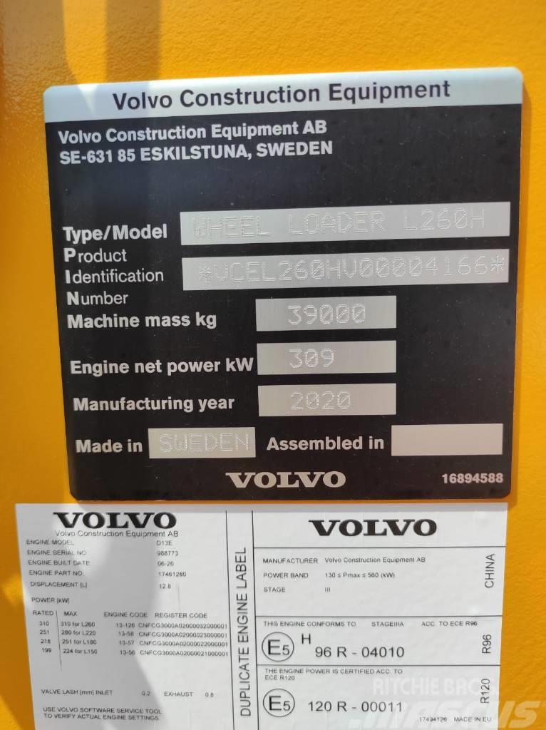 Volvo Wheel Loader L260H Cargadoras sobre ruedas