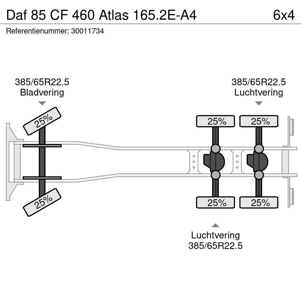 DAF 85 CF 460 Atlas 165.2E-A4 Camiones grúa