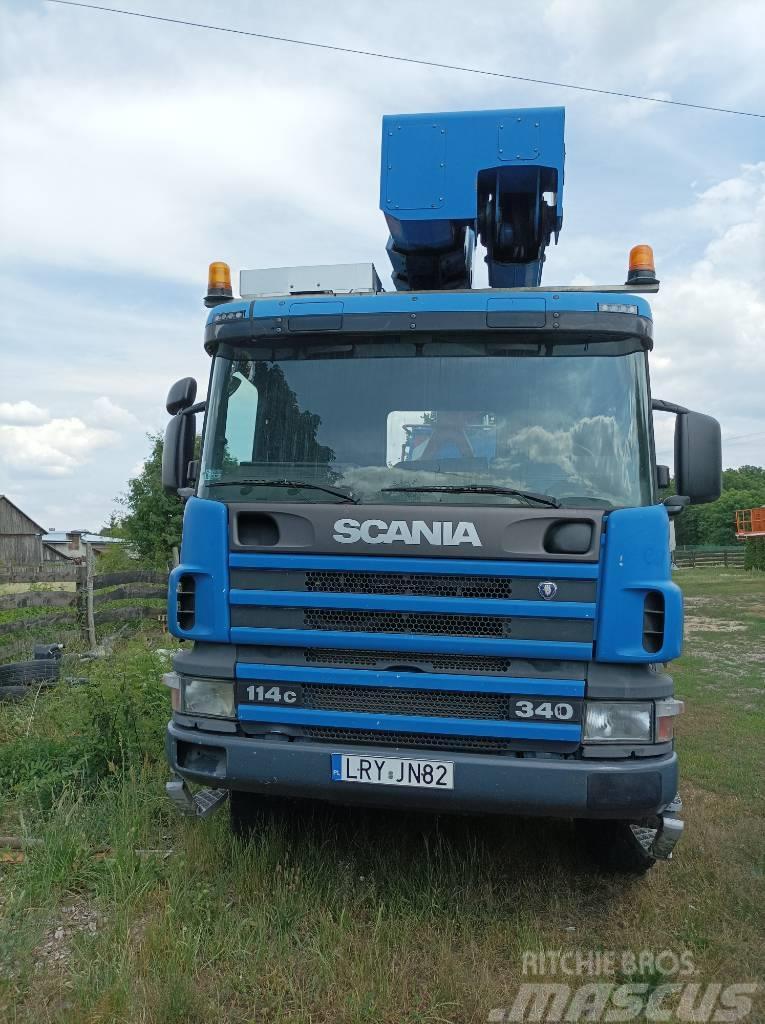 Scania 124 Plataformas sobre camión
