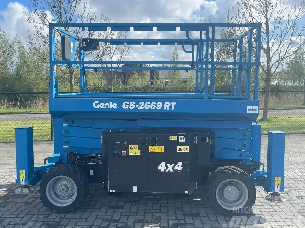 Genie GS-2669 RT | 10 METER | 680 KG Plataformas tijera