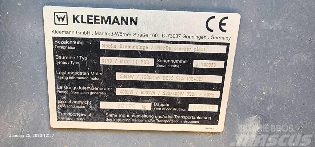Kleemann MCO 11 PRO Trituradoras