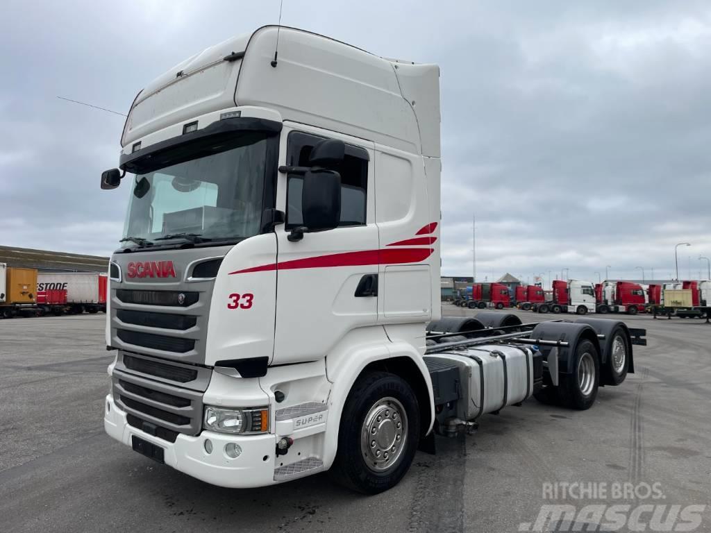 Scania R490 6x2*4 ADR Chassis Retarder Euro 6 Camiones chasis