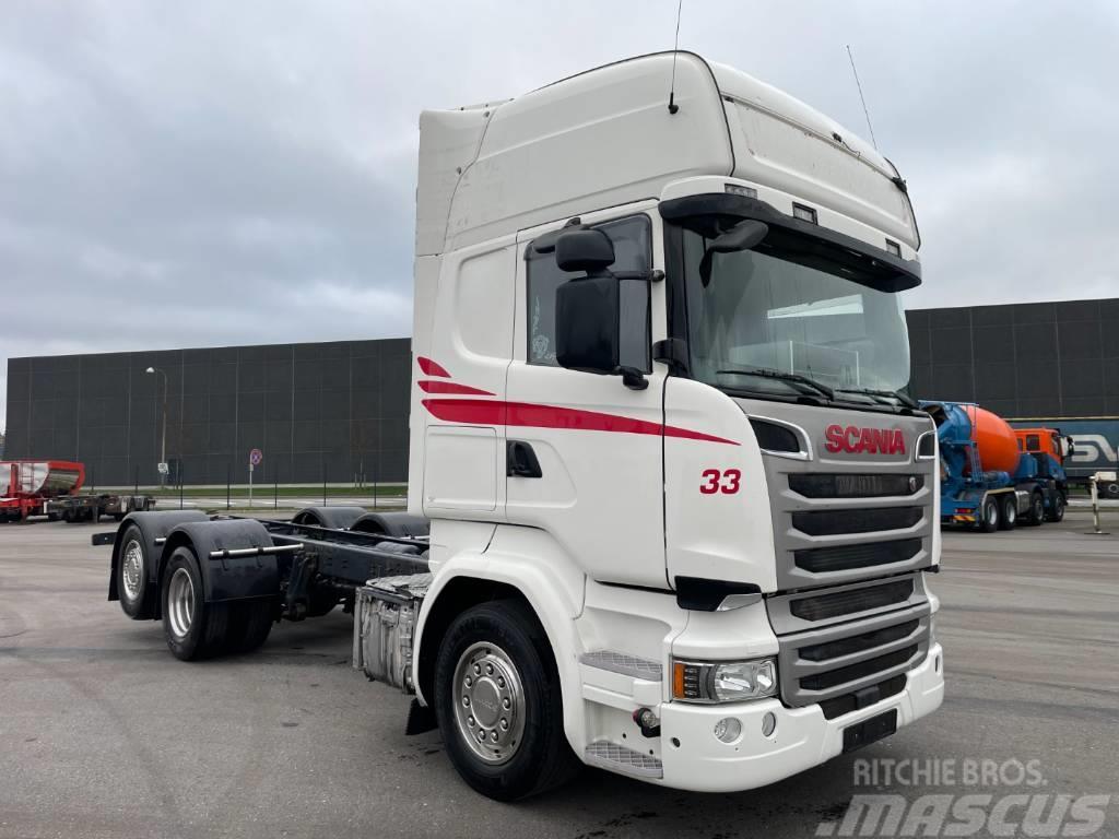 Scania R490 6x2*4 ADR Chassis Retarder Euro 6 Camiones chasis