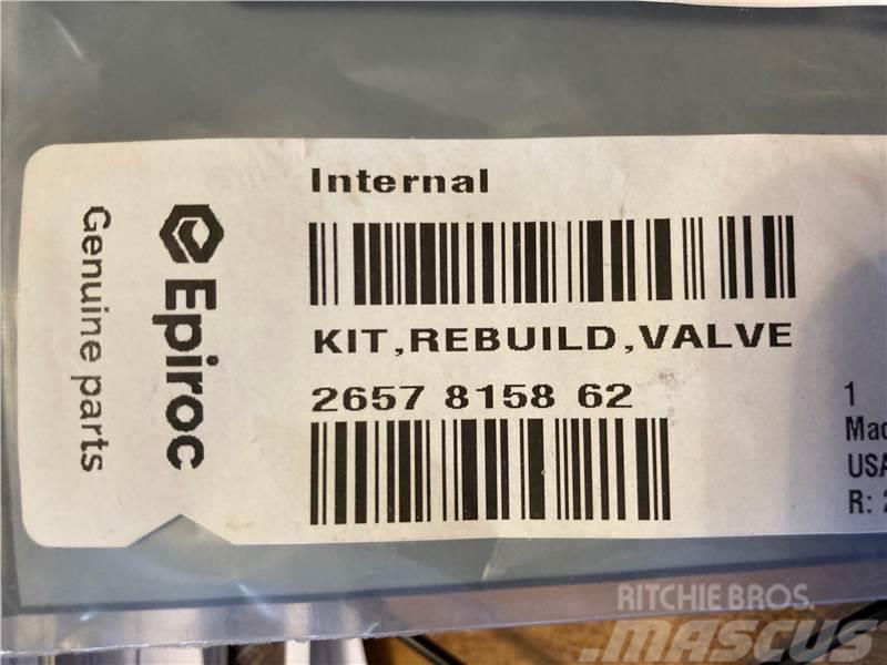 Epiroc (Atlas Copco) Valve Rebuild Kit - 57815862 Accesorios y repuestos para equipos de perforación