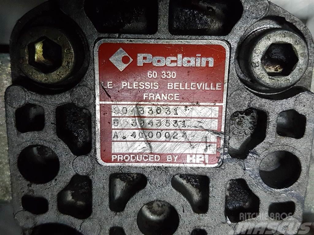 Poclain 904333031-W3943531-Hydraulic motor/Hydraulikmotor Hidráulicos