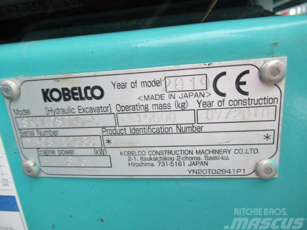 Kobelco SK 140 SR LC-5 / vain 4419h Excavadoras de cadenas