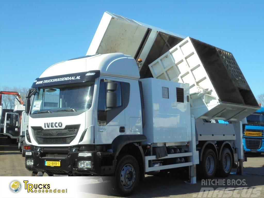 Iveco Trakker 450 + Euro 5 + Zandzuiger + Manual + 6x4 + Camiones aspiradores/combi