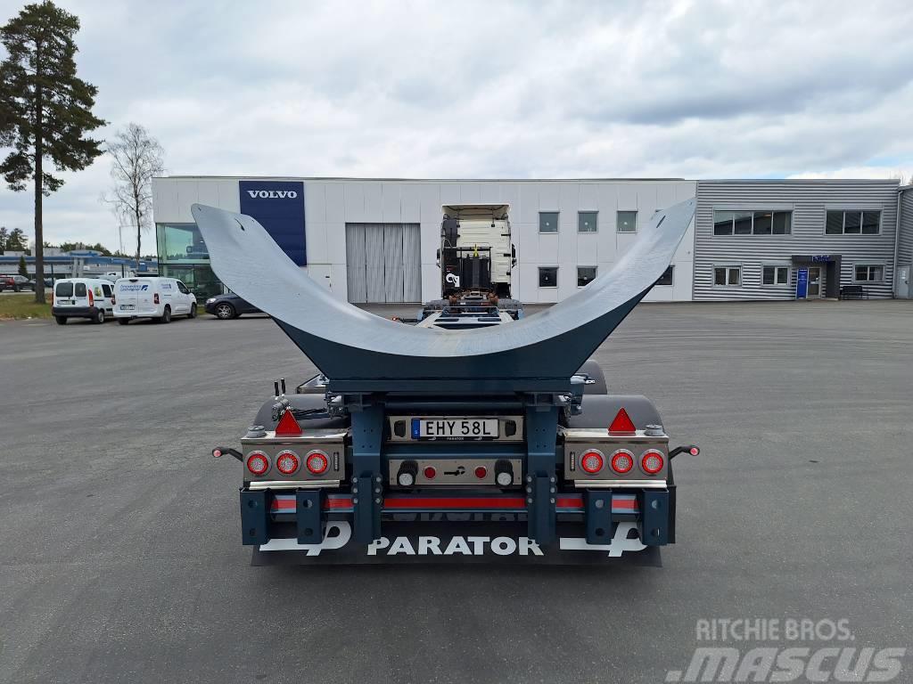 Parator 3-axl Lastväxlarsläp med tipp Desmontables