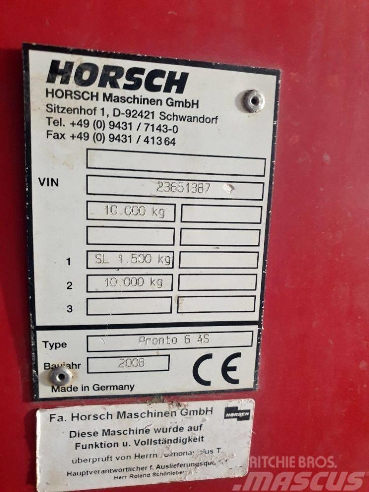 Horsch Horsch Pronto 6 AS s PPF + Horsch Maistro 8 RC Sembradoras