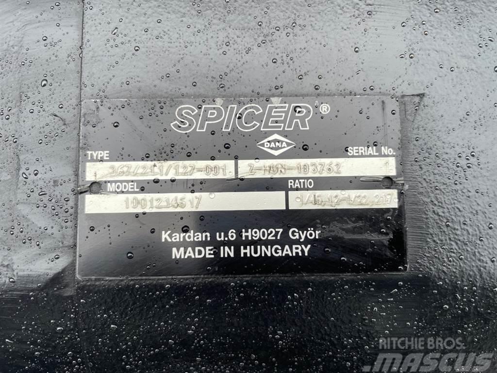 Spicer Dana 367/211/127-001-1001214517-Axle/Achse/As Ejes